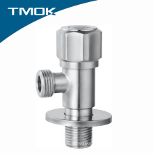 angle valve gas control valve polishing full port and DN40 PN16 with forged female threaded connection